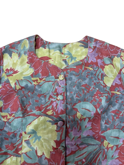Burberry completo vintage in lino (L)