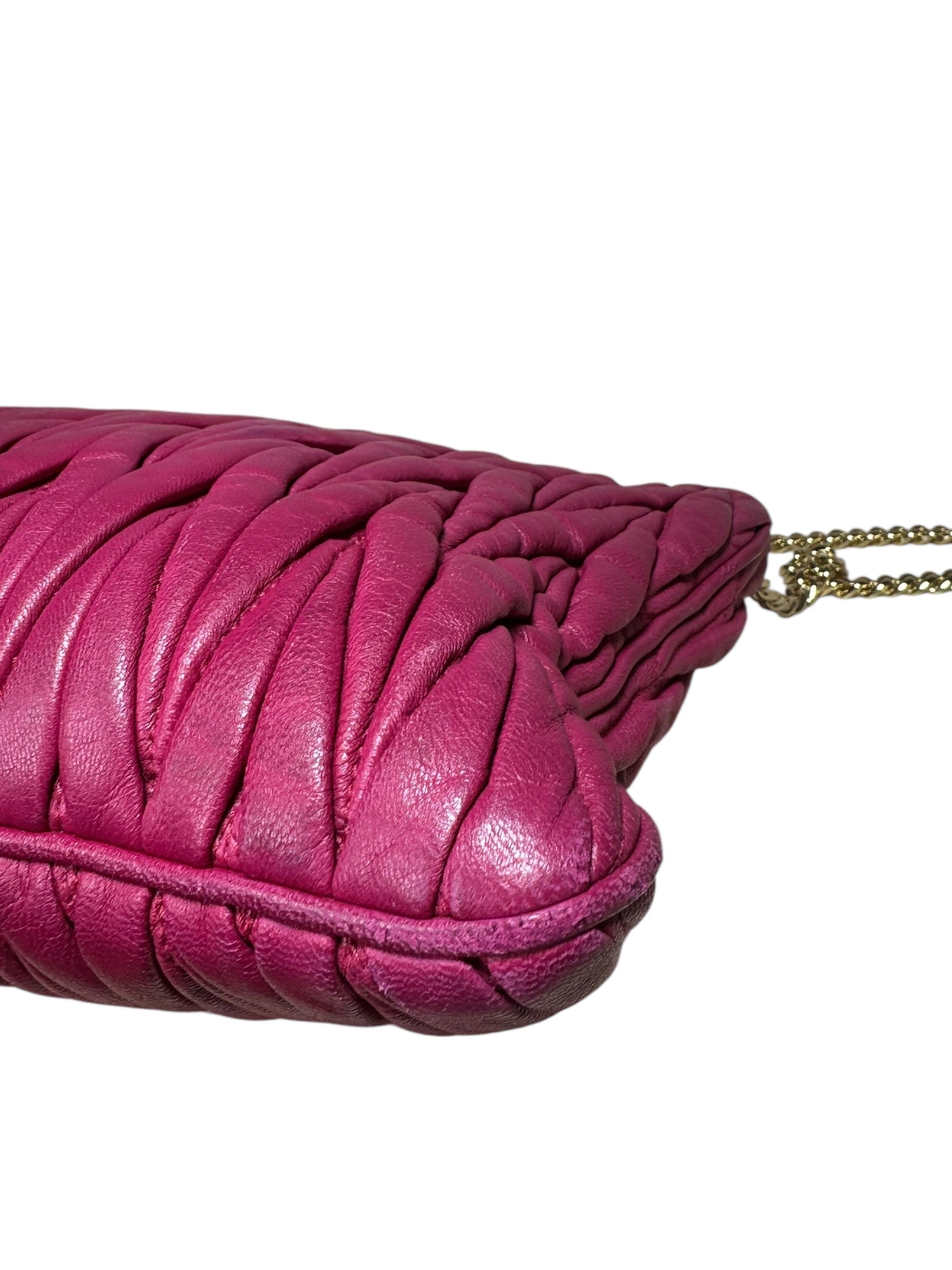 Miu Miu maxi pochette in pelle — foto 11