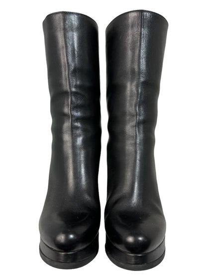 Jil Sander stivali in pelle (36,5)