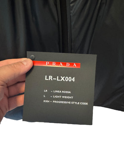 Giacca Prada Linea Rossa Impermeabile, Traspirante, Ultra Leggera, Taglia 50