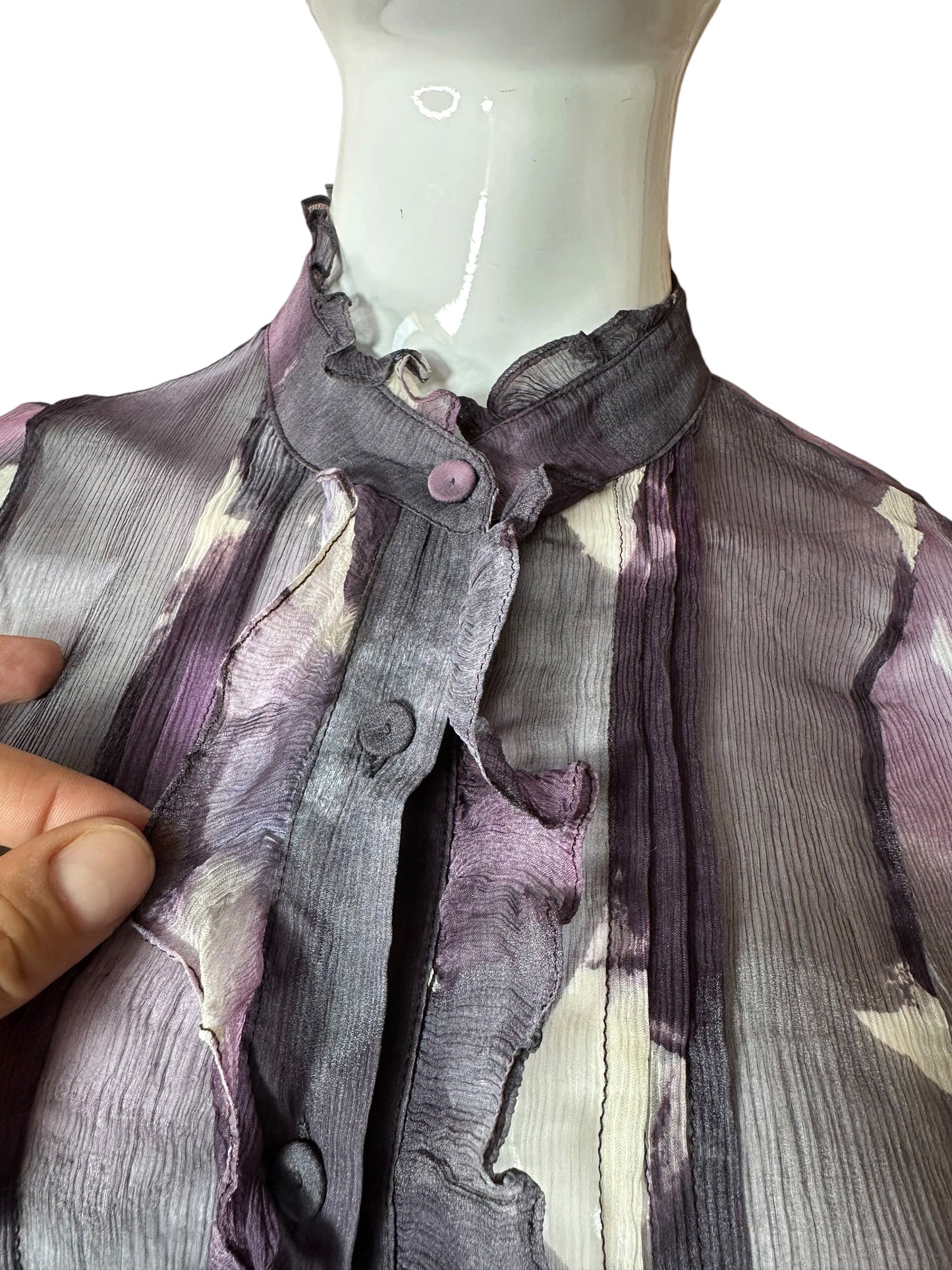 Krizia camicia in seta (M)