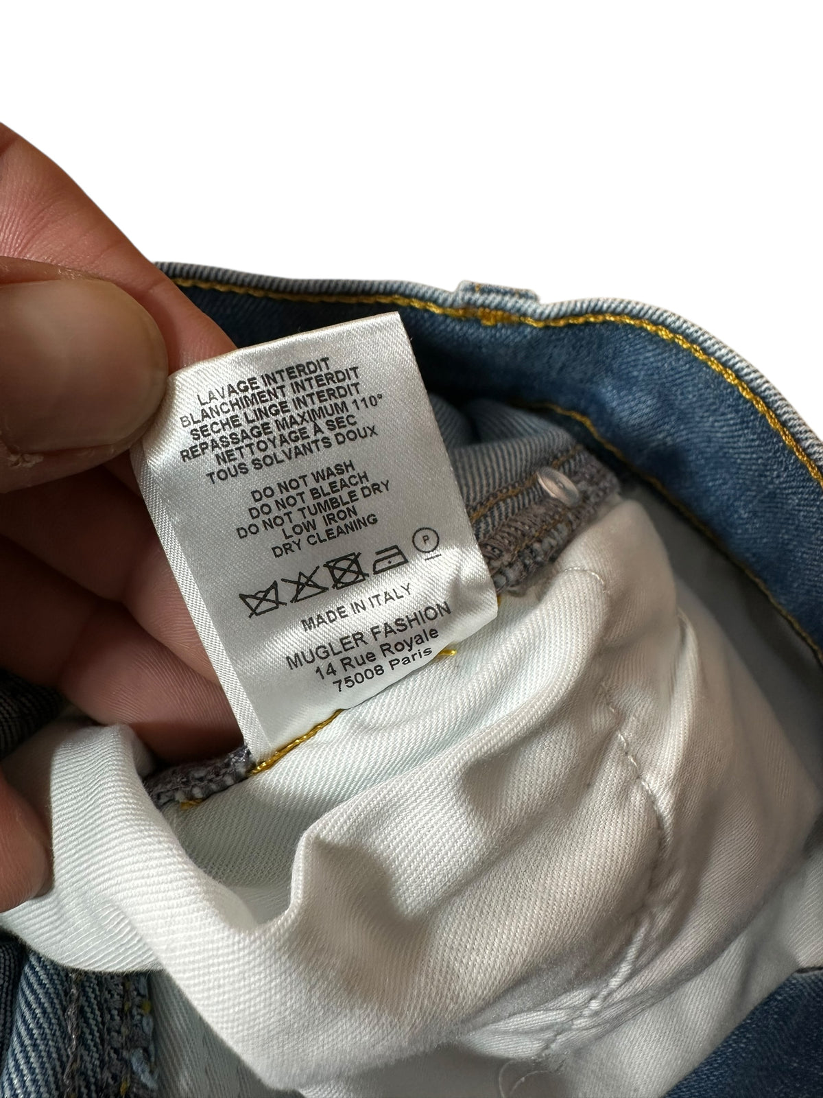 Mugler jeans slim — foto 15