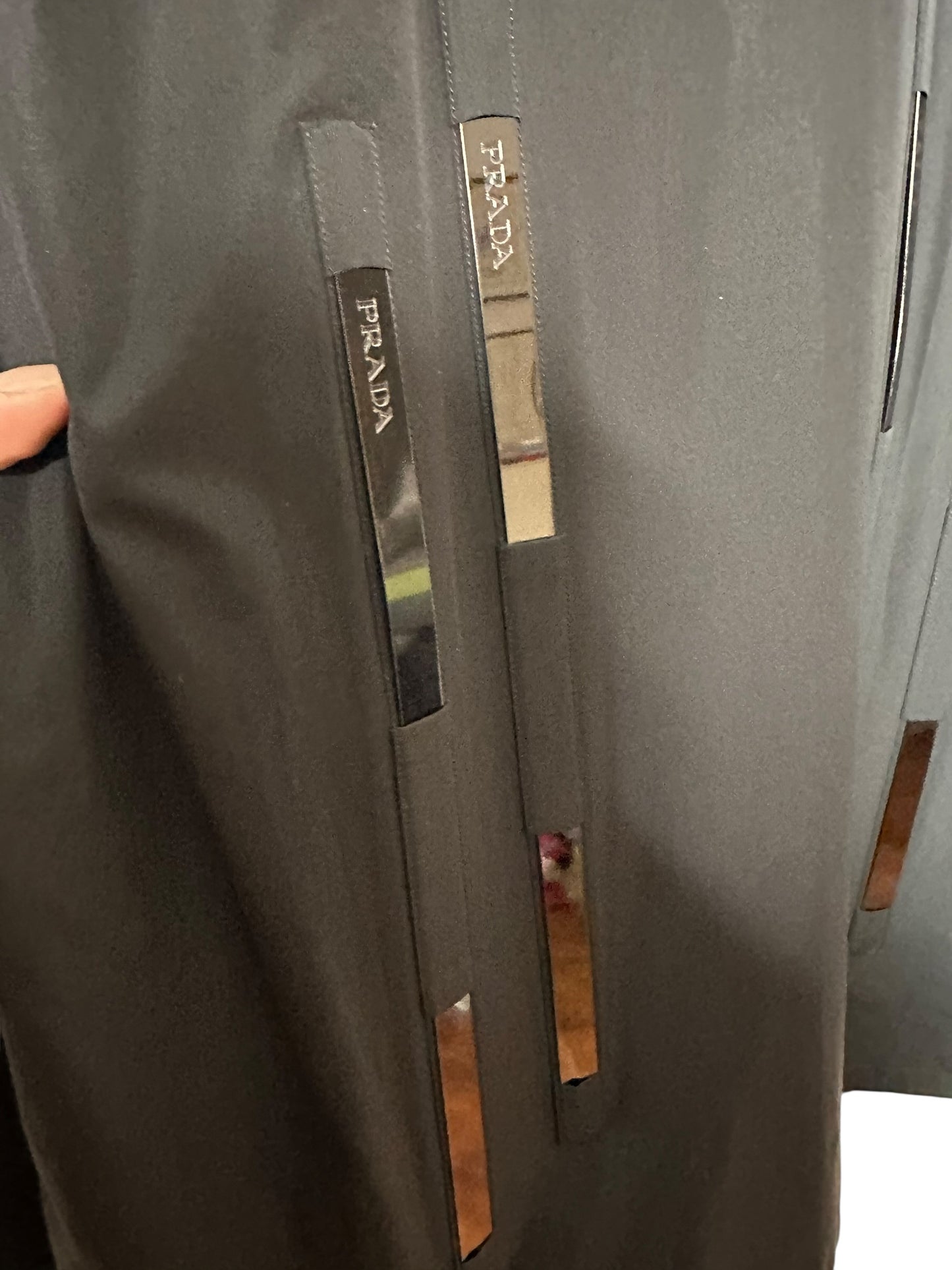 Prada camicia in cotone struttura — foto 10