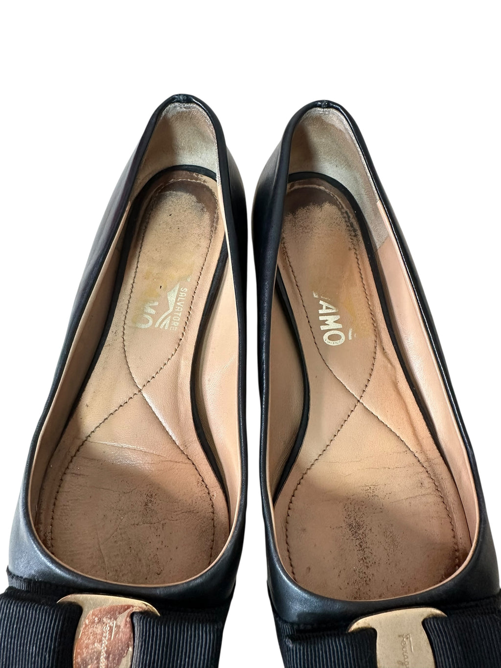 Salvatore Ferragamo ballerine in pelle — foto 9