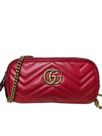 Gucci borsa Marmont in pelle
