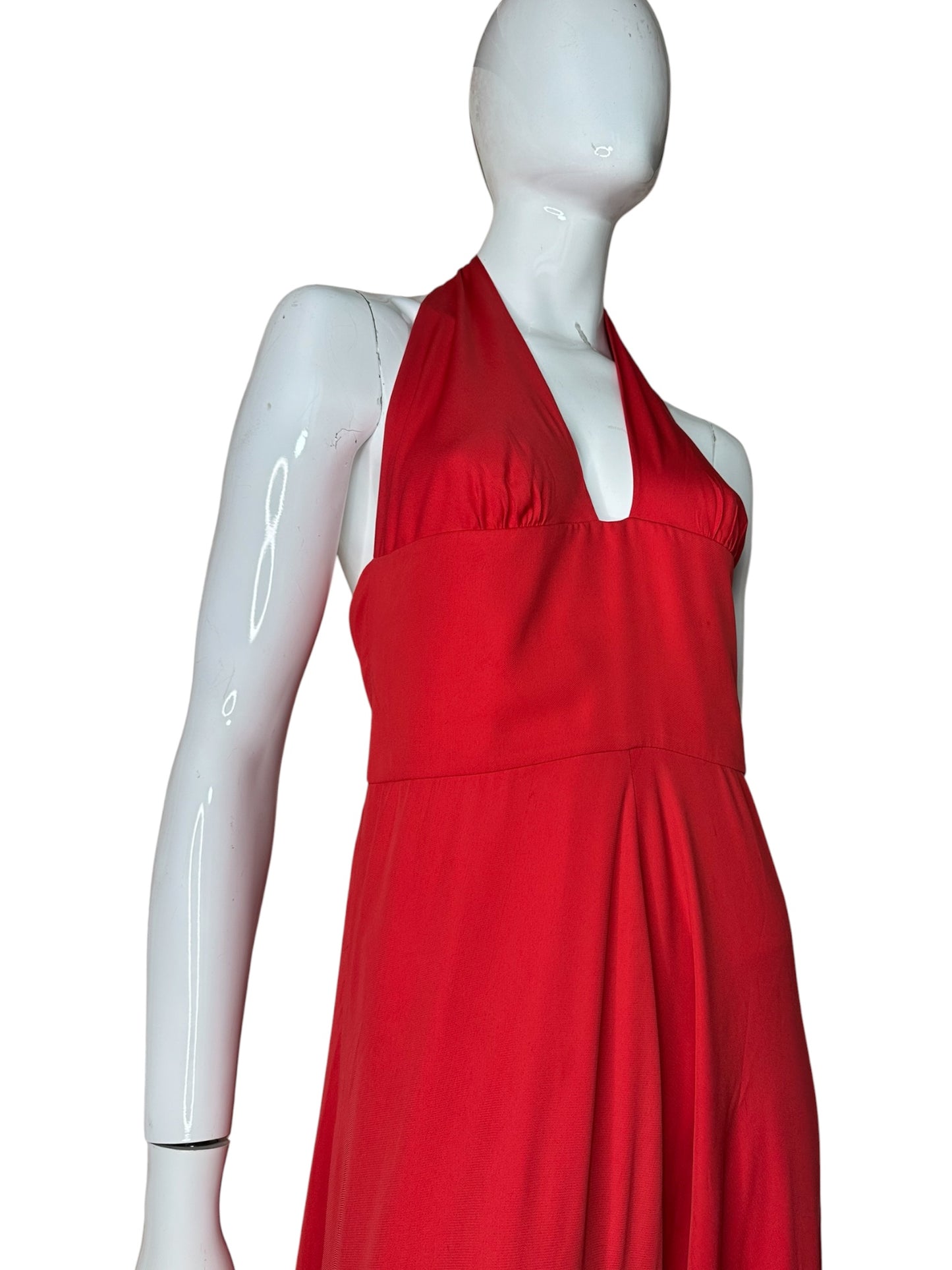 Valentino Roma maxi abito in seta (M)