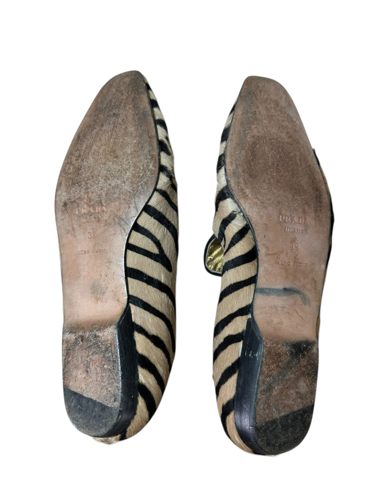 Prada mocassino in cavallino zebrato — foto 10