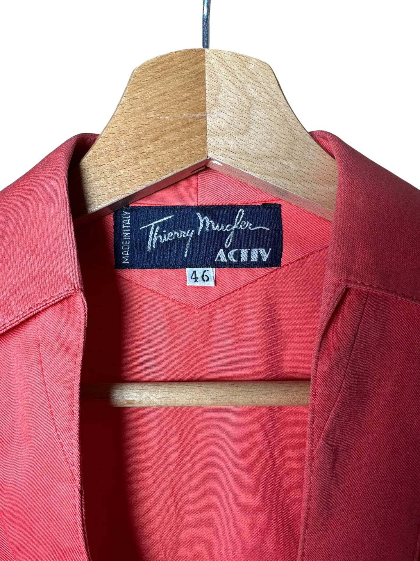 Terry Mugler mini abito in cotone (L)