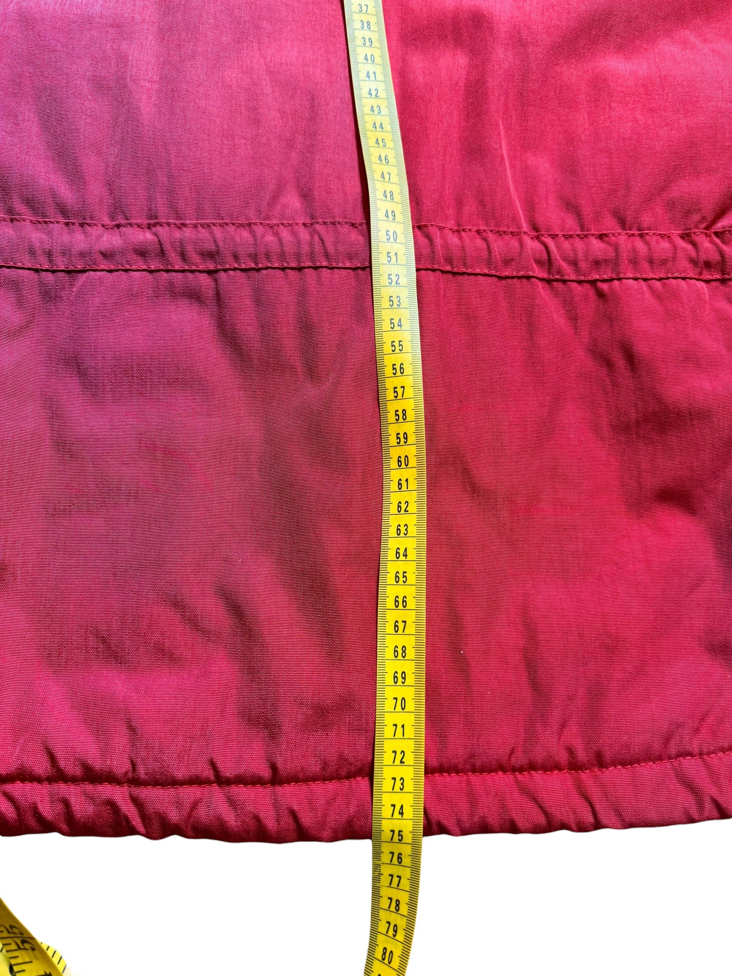 Giacca Napapijri Geographic rossa vintage uomo con cappuccio