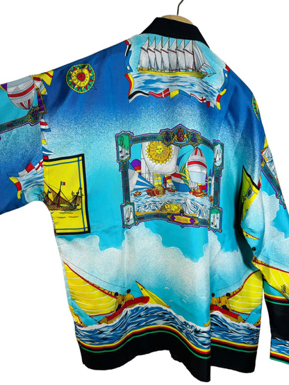 Versace sport camicia vintage in seta