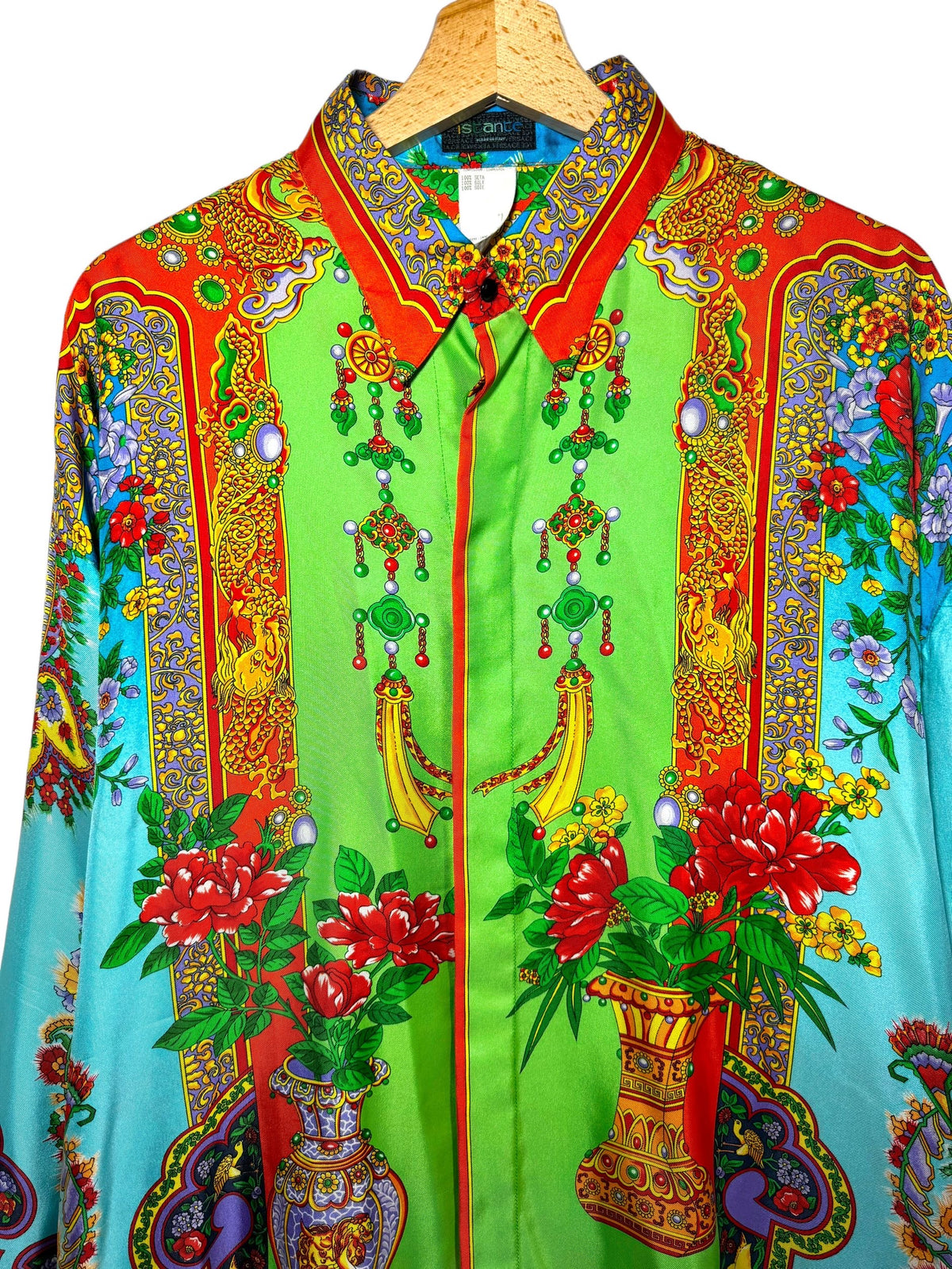 Gianni Versace linea Istante camicia vintage in seta — foto 3