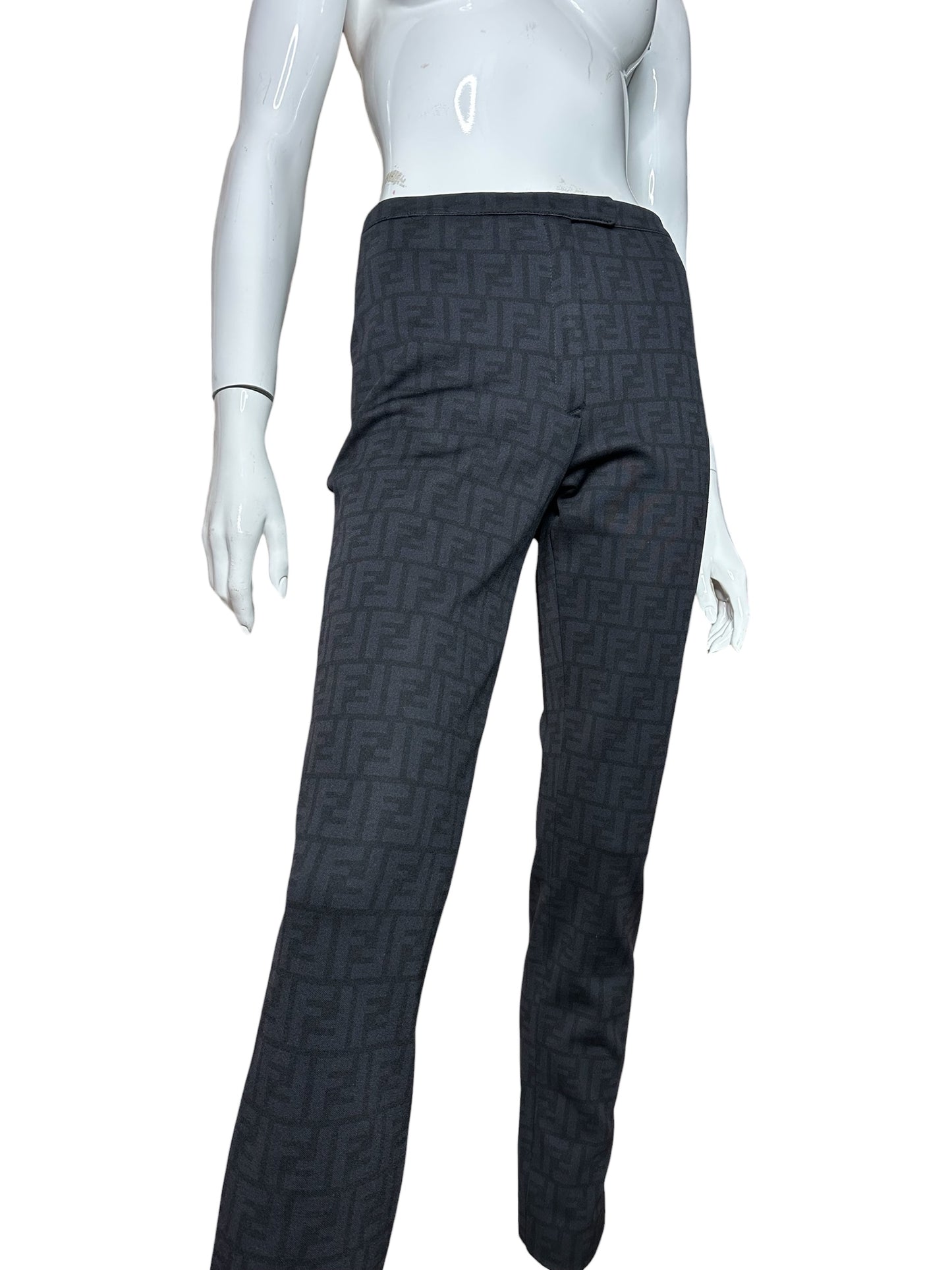 Fendi pantaloni vintage monogram — foto 3