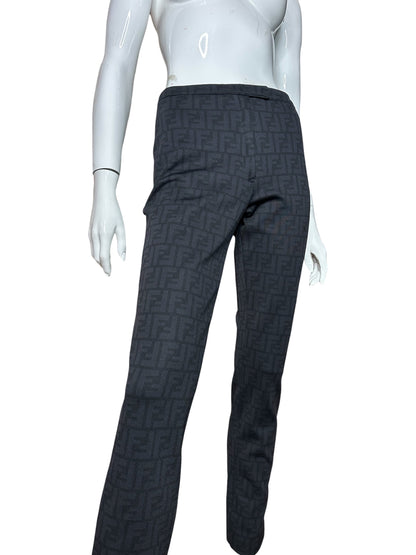 Fendi pantaloni vintage monogram — foto 3