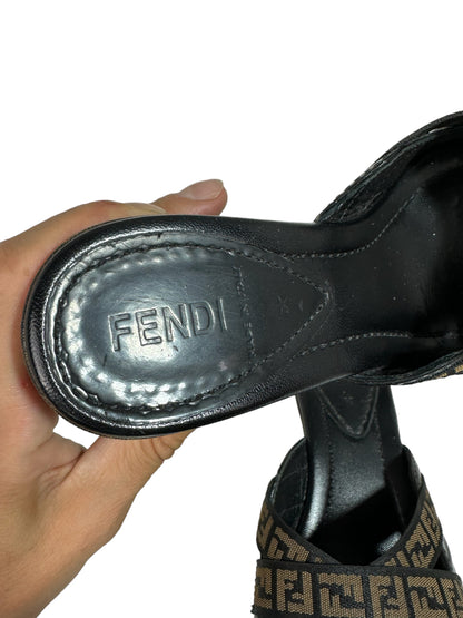 Fendi sabot vintage N36