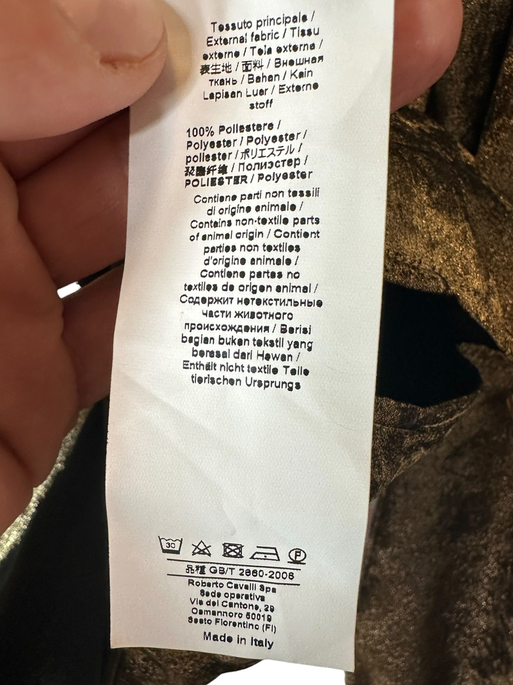 Roberto Cavalli camicia anni 2000s (XS-S) — foto 11