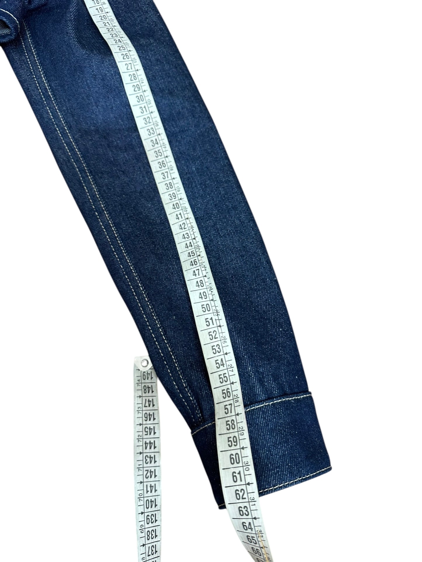 Jean Paul Gaultier giacca in denim crop (XS)