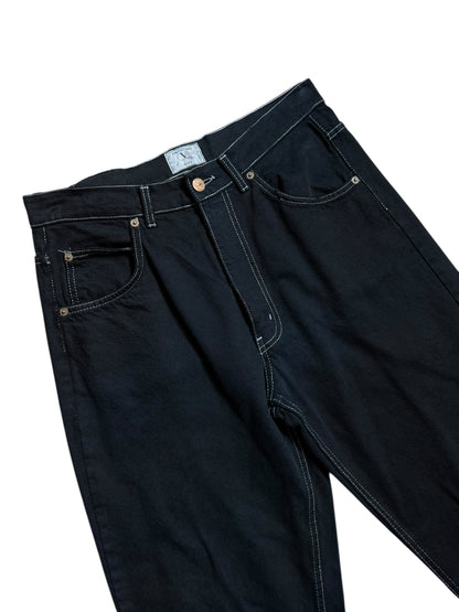 Jeans Valentino Jeans neri vintage Made in Italy uomo