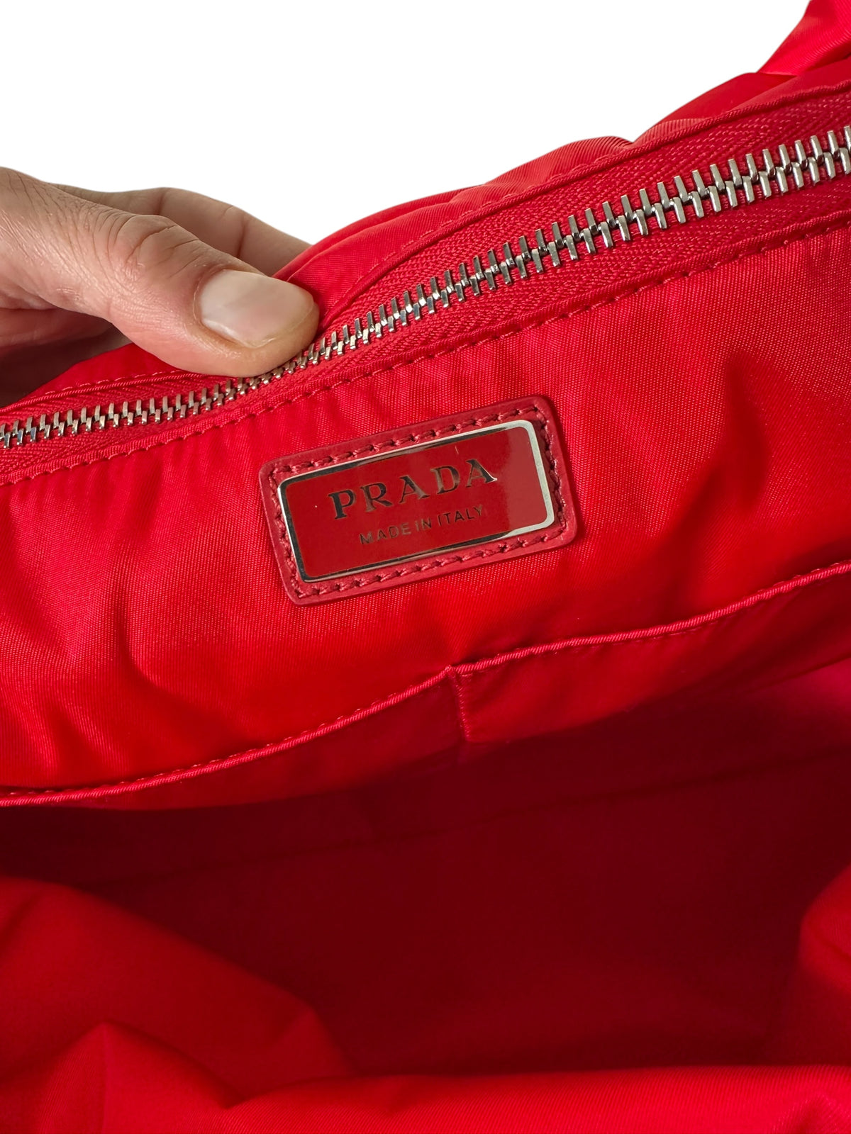 Prada borsa tote in nylon — foto 12