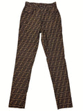 Fendi zucca pantaloni vintage monogram.