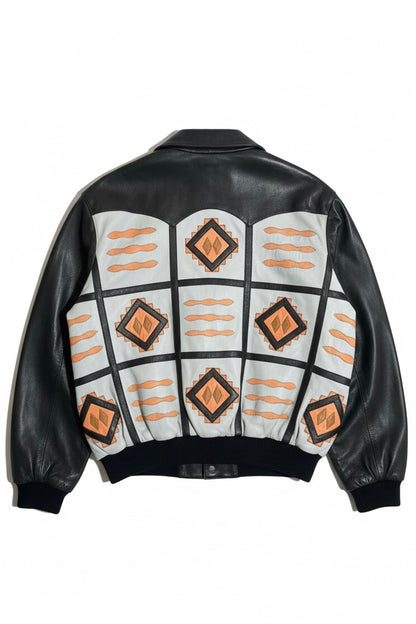 Giacca in pelle vintage Michael Hoban — foto 2