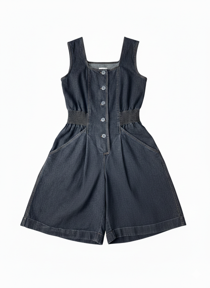 Krizia jeans jumpsuit a shorts (S)