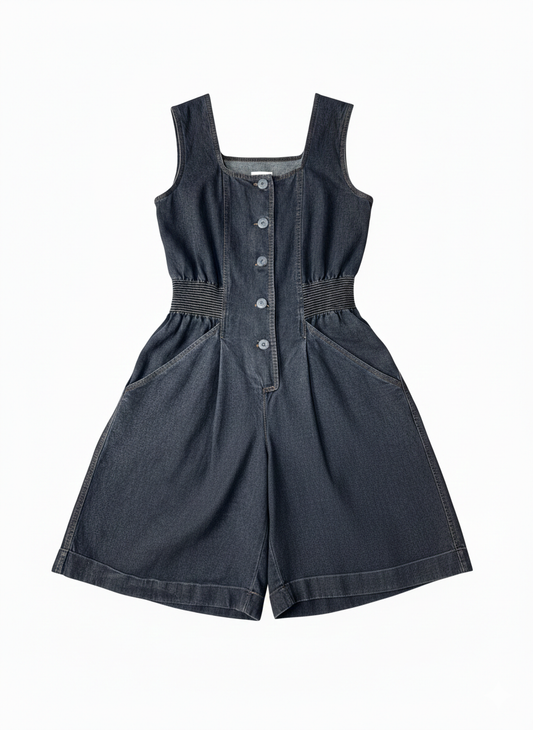 Krizia jeans jumpsuit a shorts (S)