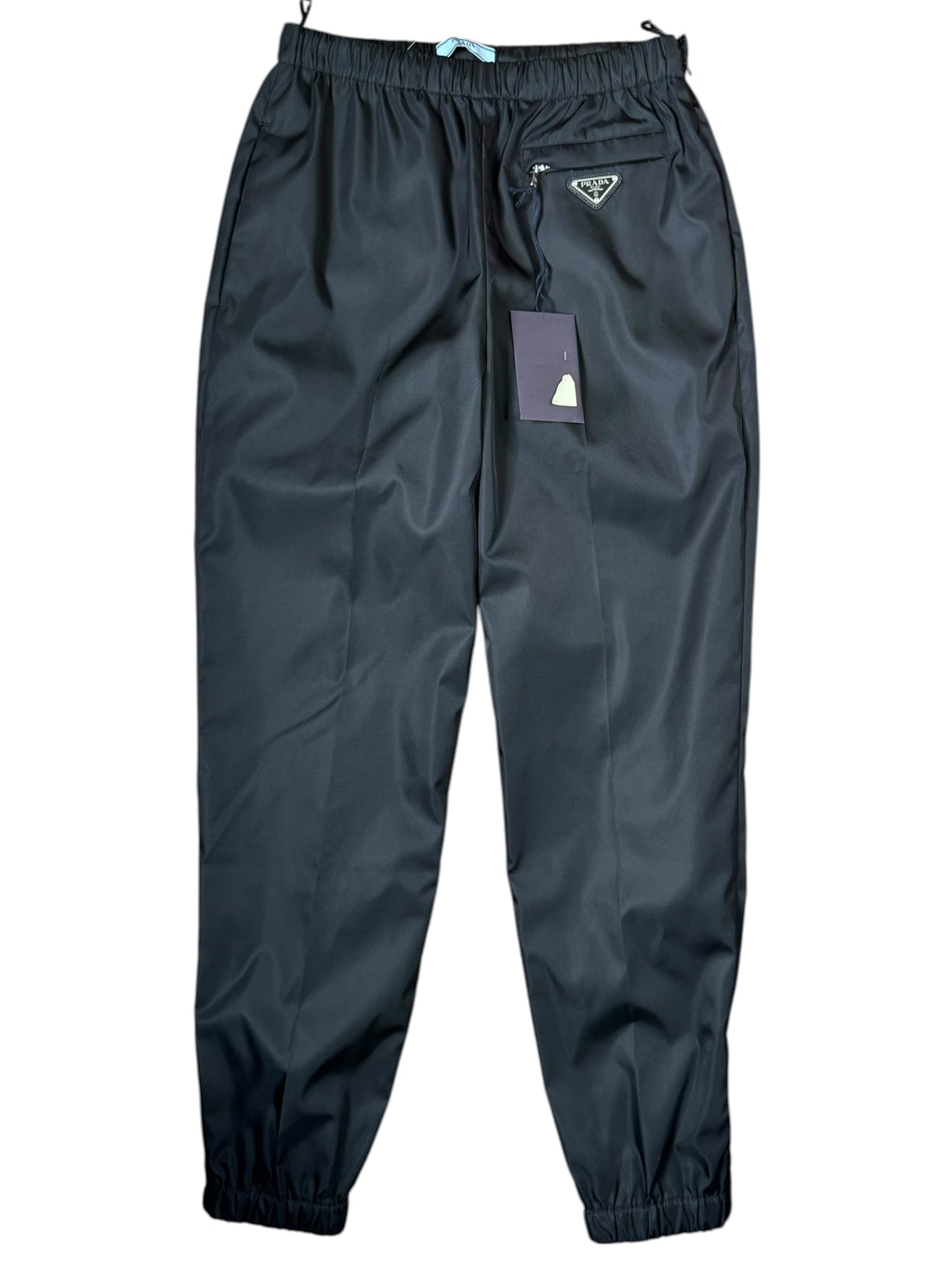 Prada pantaloni jogger Re-Nylon neri taglia 42