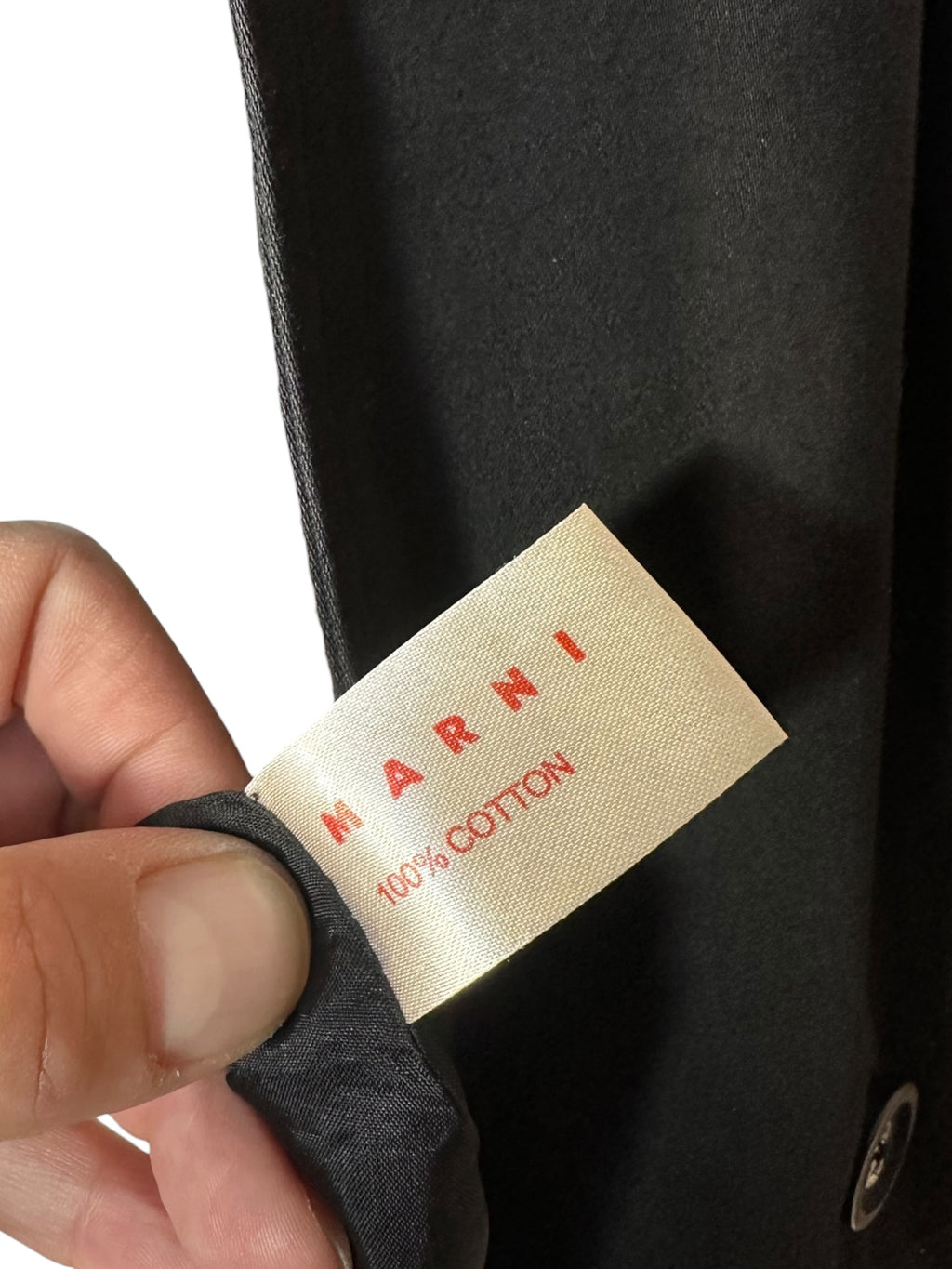 Trench Marni nero