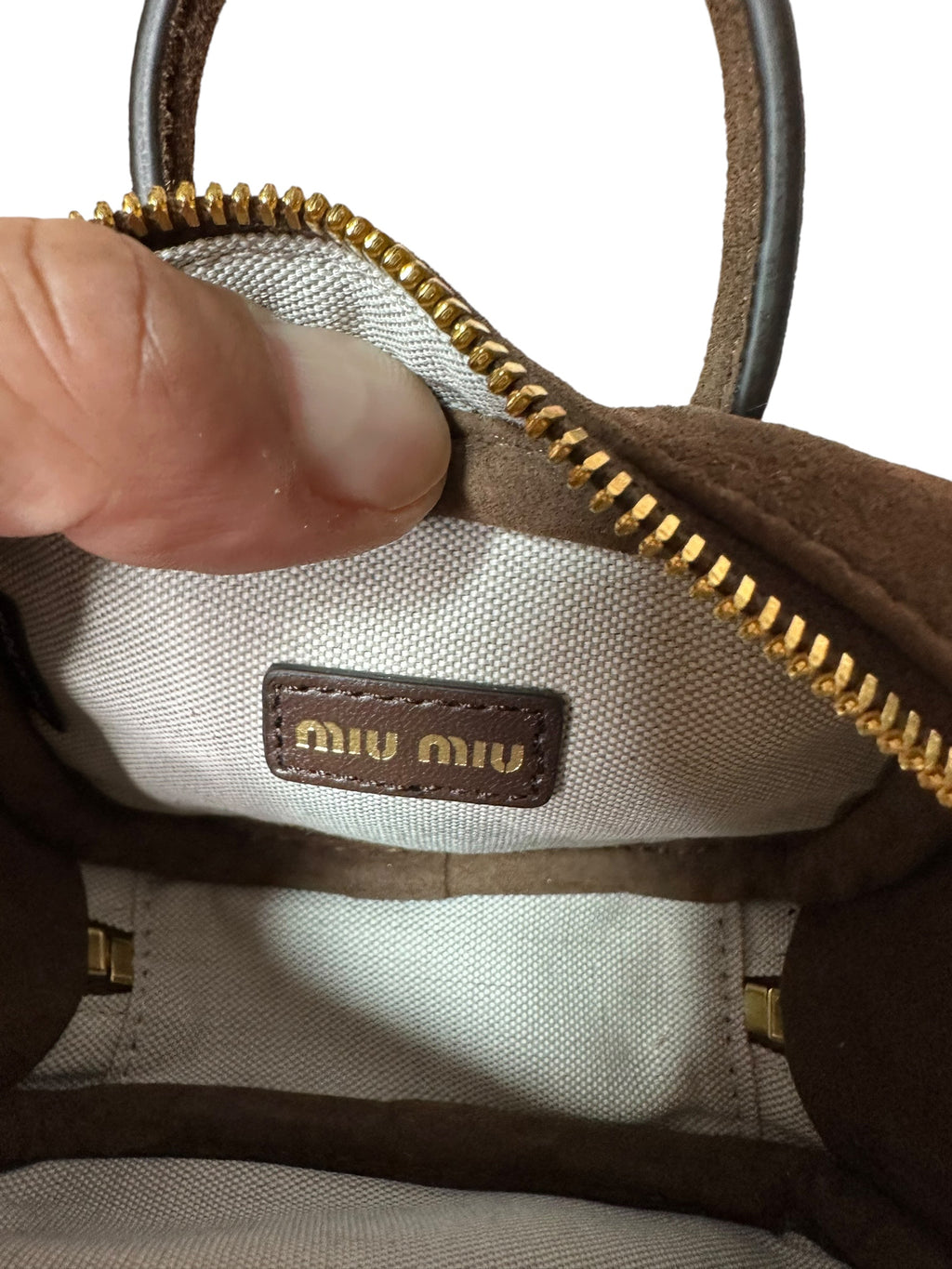 Etichetta interna Miu Miu