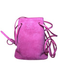 Mini secchiello Miu Miu rosa, vista frontale