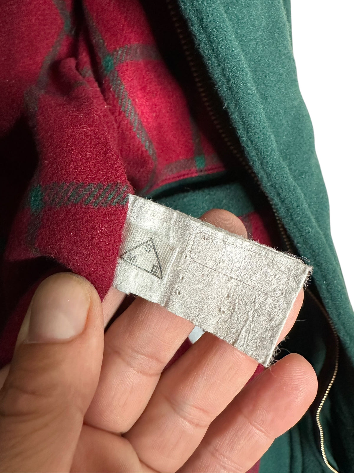 Cappotto uomo Yves Saint Laurent vintage in lana verde – foto 7664