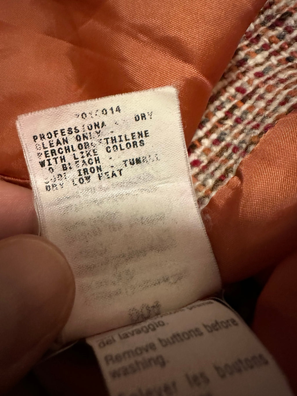 MAX&Co. cappotto – etichetta taglia, composizione e cura 7784