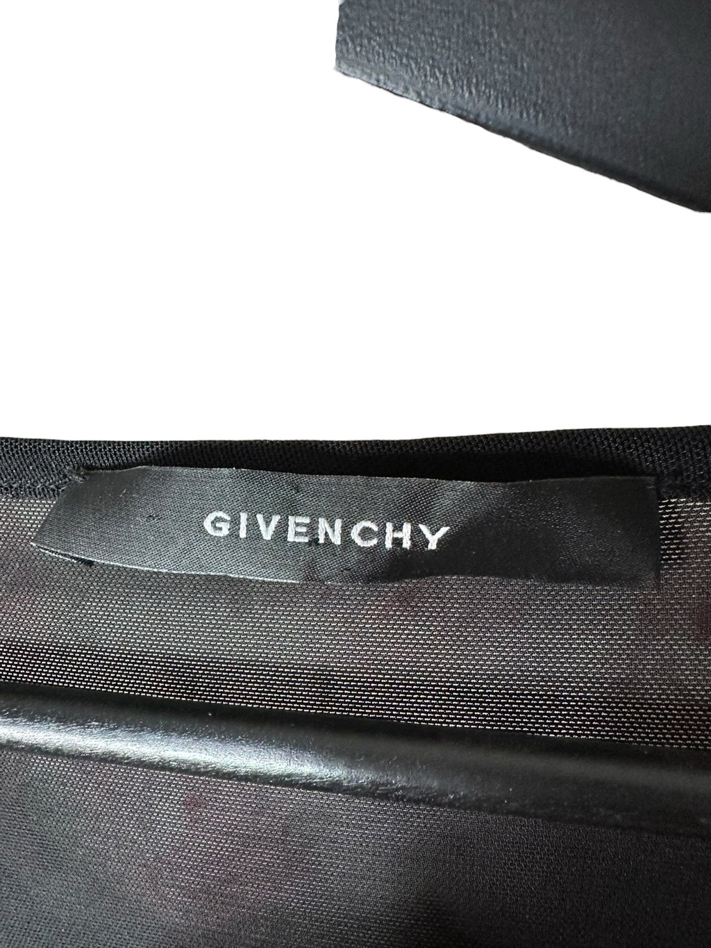Givenchy maxi maglia mini abito nero - etichetta Givenchy