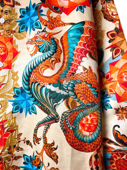 Camicia Golden garden