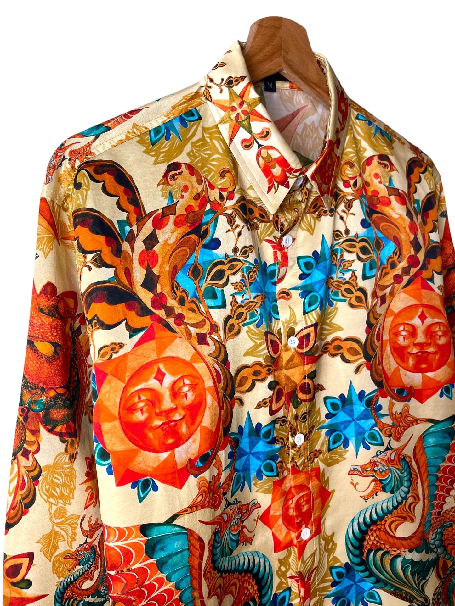 Camicia Golden garden