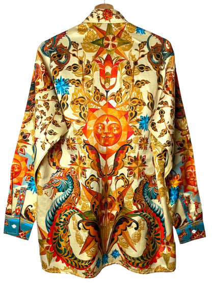 Camicia Golden garden