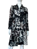 Cappotto vintage M Missoni in lana fantasia - fronte