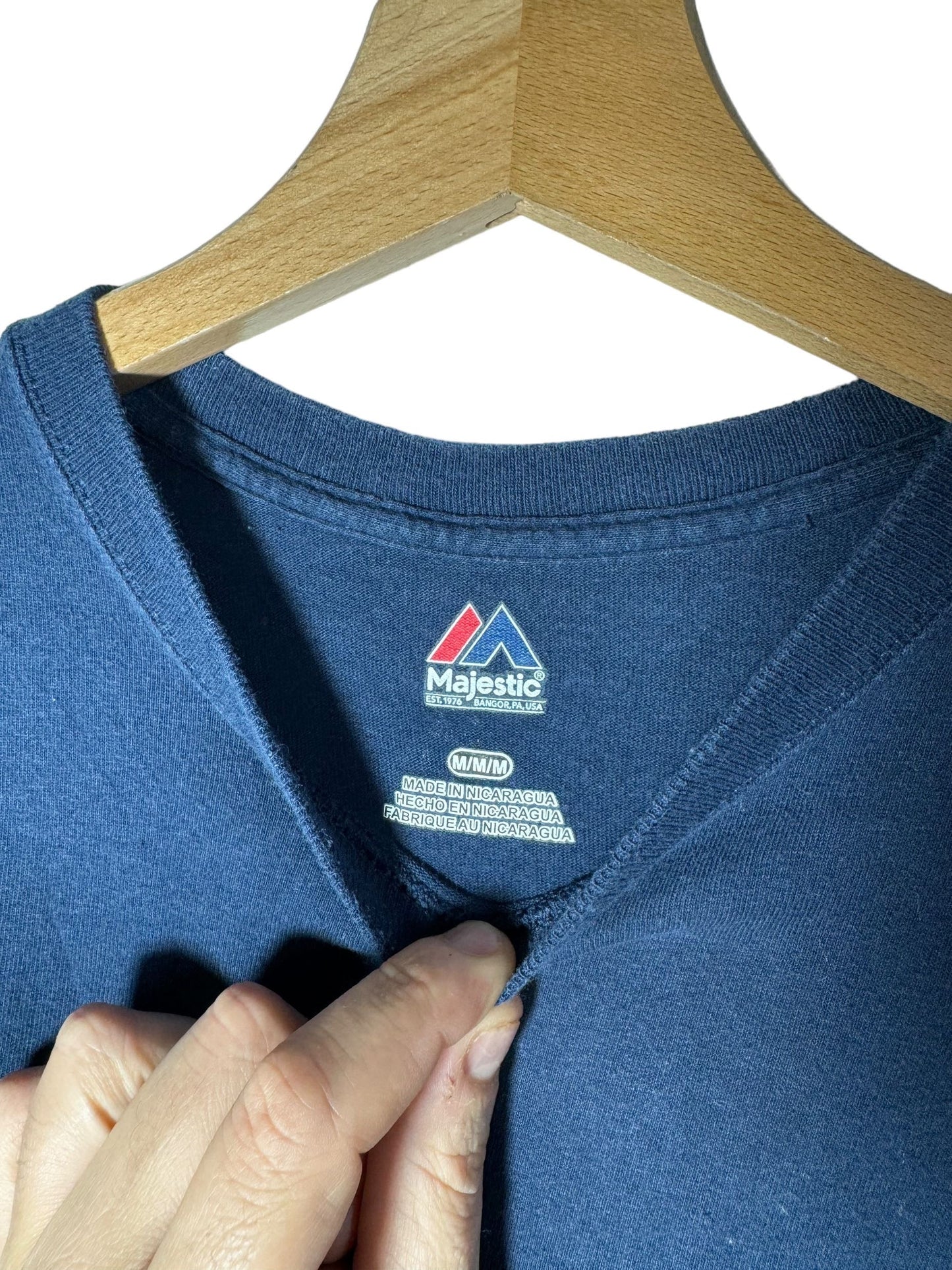 T-shirt vintage sport USA Majestic NY (M)