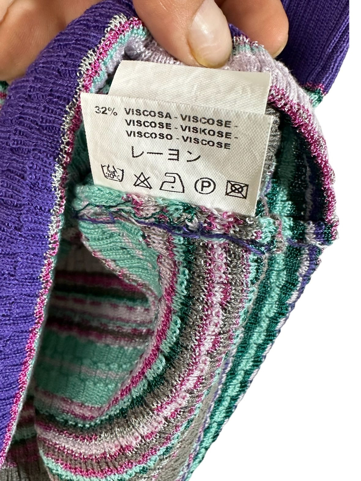 Missoni maglia in viscosa. (S)