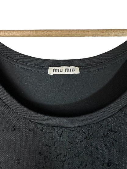 Miu Miu top in cotone. (S)