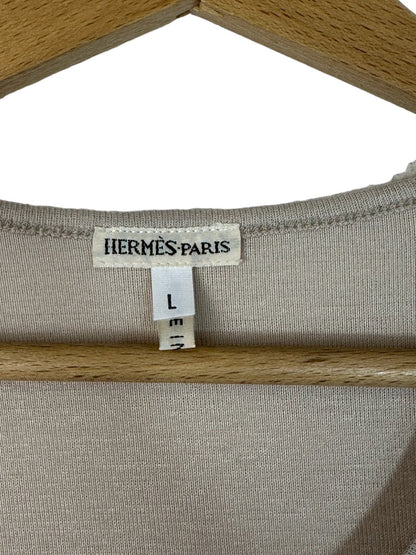 Hermès maglia con logo traforato. (L)