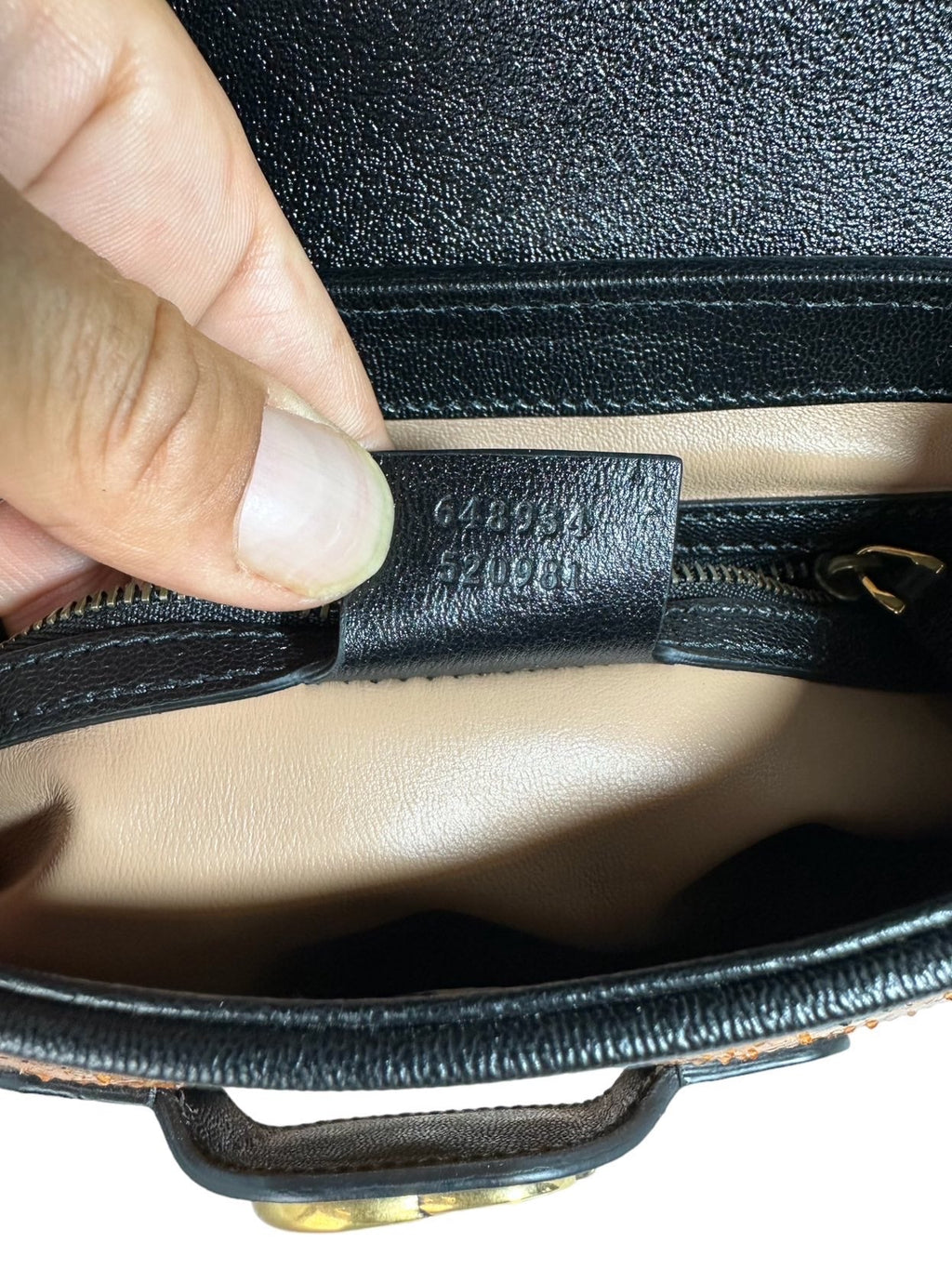Gucci borsa Marmont in pitone arancione. — foto 11