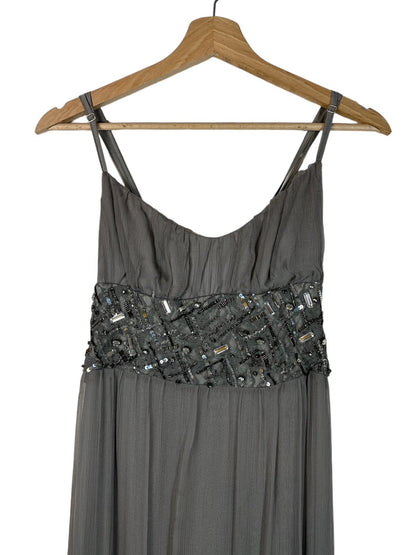 Celine b. abito vintage lungo. (M)