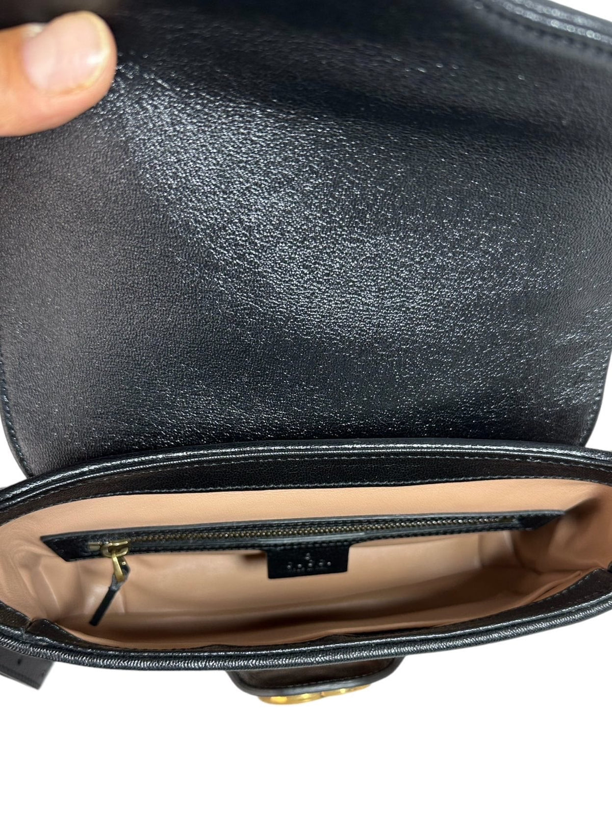Gucci borsa Marmont in pitone arancione. — foto 9