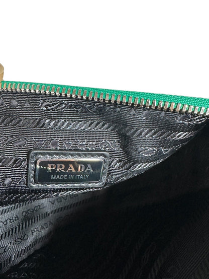 Prada borsa in pelle a triangolo.