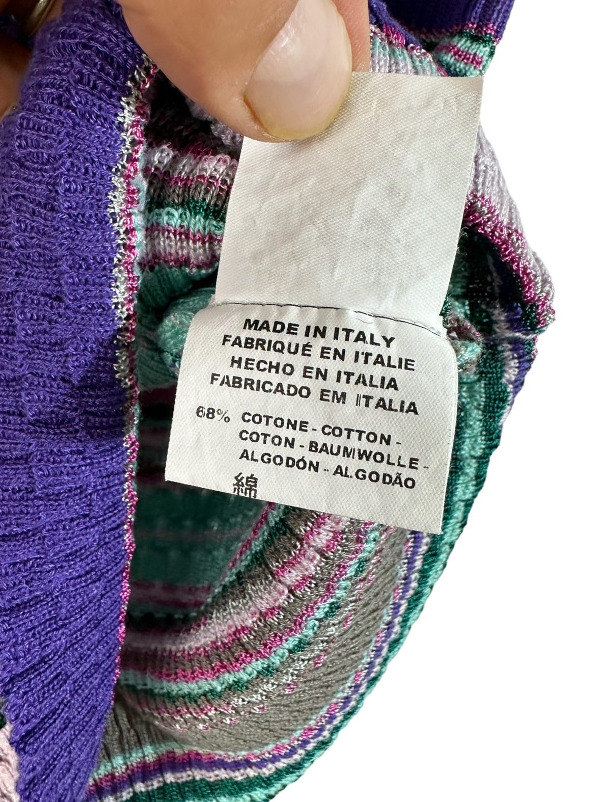 Missoni maglia in viscosa. (S)