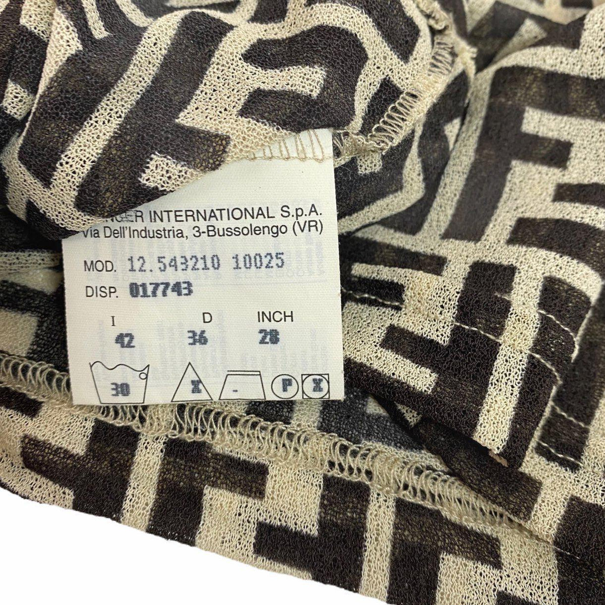 CANOTTA FENDI MONOGRAM freeshipping - BEATBOX COLLECTION