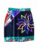 VERSUS GIANNI VERSACE GONNA IN SETA freeshipping - BEATBOX COLLECTION