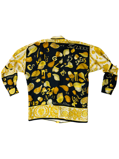 GIANNI VERSACE CAMICIA IN SETA 90S VINTAGE freeshipping - BEATBOX COLLECTION