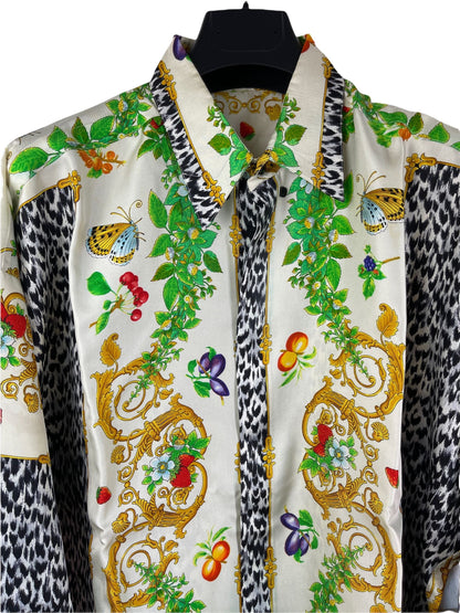 Gianni Versace camicia in seta